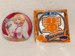 ワンピース　輩缶バッジ　GOURMET ステューシー