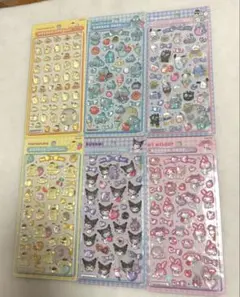 【正規品】サンリオ ボンボンドロップ シールセット 6枚