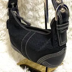【美品】コーチ coach ワンショルダー ホーボー シグネチャー 2154