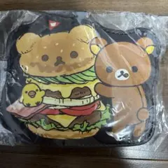 リラックマ　ハンバーガー　パスケース