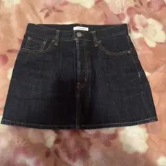 moussy デニムスカート ミニ丈