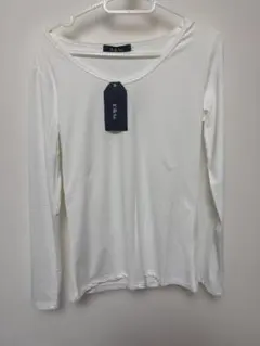 E&A 長袖 カットソー ホワイト