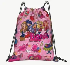 Bratz ナップザック ピンクキャラクター柄 y2k