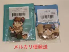 鬼滅の刃 実りの秋まつり くま缶バッジ アクリルスタンド 悲鳴嶼行冥