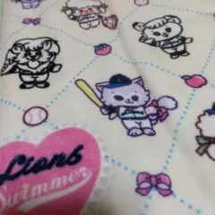 SWIMMER×ライオンズコラボ　フェイスタオル