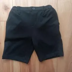 ▽COMME CA ISM✕キッズ✕120✕黒色✕ハーフパンツ▽