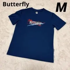 バタフライ(Butterfly) 卓球 Tシャツ　マニクルス 吸水速乾、伸縮　M