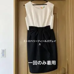 ストロベリーフィールズグレイス　パーティドレス　1回のみ着用のサムネイル