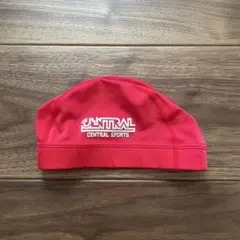 CENTRAL SPORTS 赤 水泳帽 M セントラルスポーツ