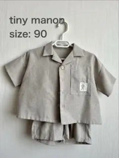 tiny manon シャツ・ショートパンツセット 90