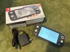 箱あり Nintendo Switch Lite グレー 本体 ACアダプター付