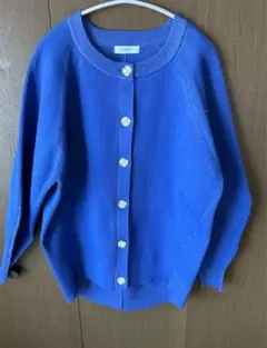 PAGEBOY ページボーイ カーディガン 青