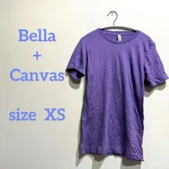 美品 Bella + Canvas パープル Tシャツ XS