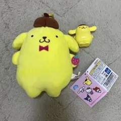 ポムポムプリン がま口 ぬいぐるみ マスコットのおまけ付きなら＋¥50のサムネイル