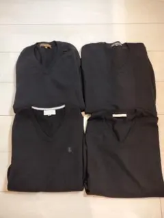 ★メンズ　ウールセーター　まとめ売り　4枚セット