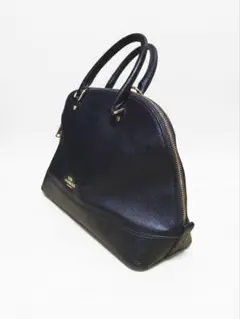 コーチ　ハンドバッグ　ショルダー　2wayレザー　ゴールド金具　黒 F57524