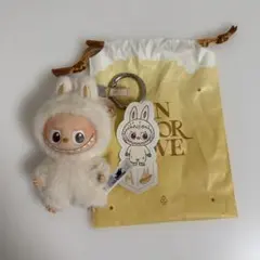 ラブブ　イニシャルキーホルダー　A