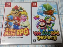マリオ&ルイージRPG ブラザーシップ +スーパーマリオRPG 2本セット