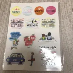 コブクロステッカーandポストカード