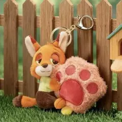 【レア／海外限定】ズートピア ニック マスコットキーホルダー