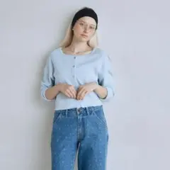 searoomlynn♡Soft sheerランダムRIB Cuffsトップス - メルカリ
