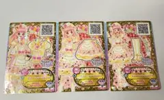 アイカツ フレンズ スウィートフレーズコーデ 友希あいね 3枚セット