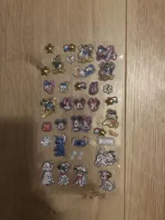 うるちゅるポップシール、プチドロップステッカー　ディズニー　お裾分け