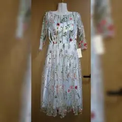 TS Couture 刺繍入り フォーマル ウエディング イブニングドレス