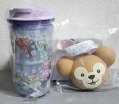 ダッフィー20周年　カラフルハピネス　スーベニアタンブラー&スナックケース