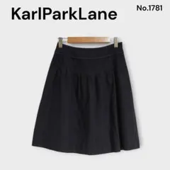Karl Park Lane 【新品】フレアスカート ネイビー　日本製のサムネイル