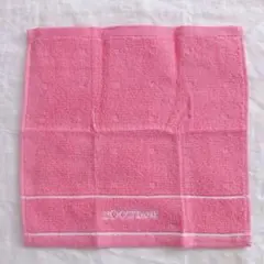 L'OCCITANE ピンク ハンカチタオル
