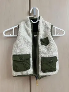 breeze ブリーズ ベスト ボア リバーシブル 80センチ