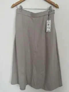 新品　ジュンコシマダ　ストレッチ　ウエストゴム　フレアスカート