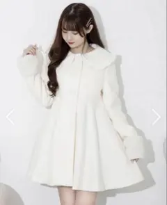 リズリサ LIZLISA コート サイドハートバックルAラインコート ｜ LIZ LISA（リズリサ