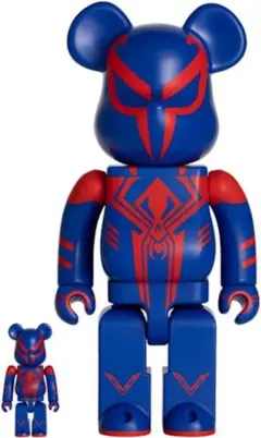 新品未開封　BE@RBRICK スパイダーマン 2099 100% & 400%