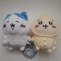ちいかわ　ぬいぐるみ2個セット　ハチワレ　うさぎ