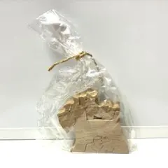 未使用　犬　組み木