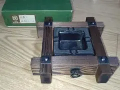高級灰皿　焼杉細工 伝統工芸品 灰皿のサムネイル