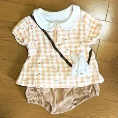 ミッフィー　バースデイ　セットアップ　70サイズ