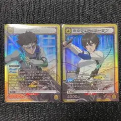 ユニオンアリーナ 進撃の巨人 ミカサ　リヴァイ　SR