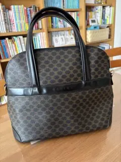 CELINE セリーヌ マカダム ハンドバッグ オールド ヴィンテージ 極美品