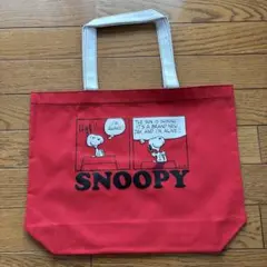 【新品未使用】スヌーピー コミックデザイン バッグ