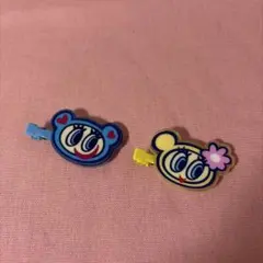 ANGEL BLUE ヘアクリップ 2個セット