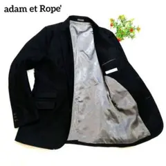 ADAM ET ROPE アダムエロペ テーラードジャケット 黒 M相当