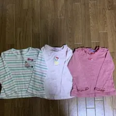 familiar ミキハウス　長袖3枚セット 100〜110