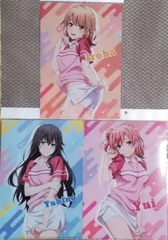俺ガイル Girls Laundry パーカー　クリアファイル 3枚　限定完売品 俺ガイル Girls Laundry パーカー クリアファイル 3枚 限定完売