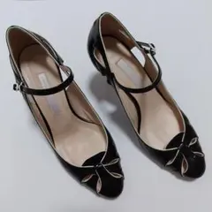 Rebecca Taylor ブラック パンプスのサムネイル