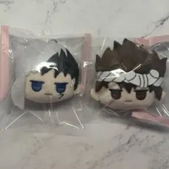 Dr.STONE ドクスト 百均 フェイスぬいぐるみ あさぎりゲン クロム