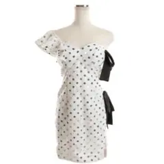 ROBEdeFLEURSドットドレスS