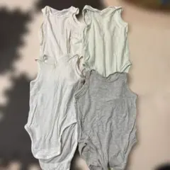 ベビー肌着 タンクトップ 4枚セット
